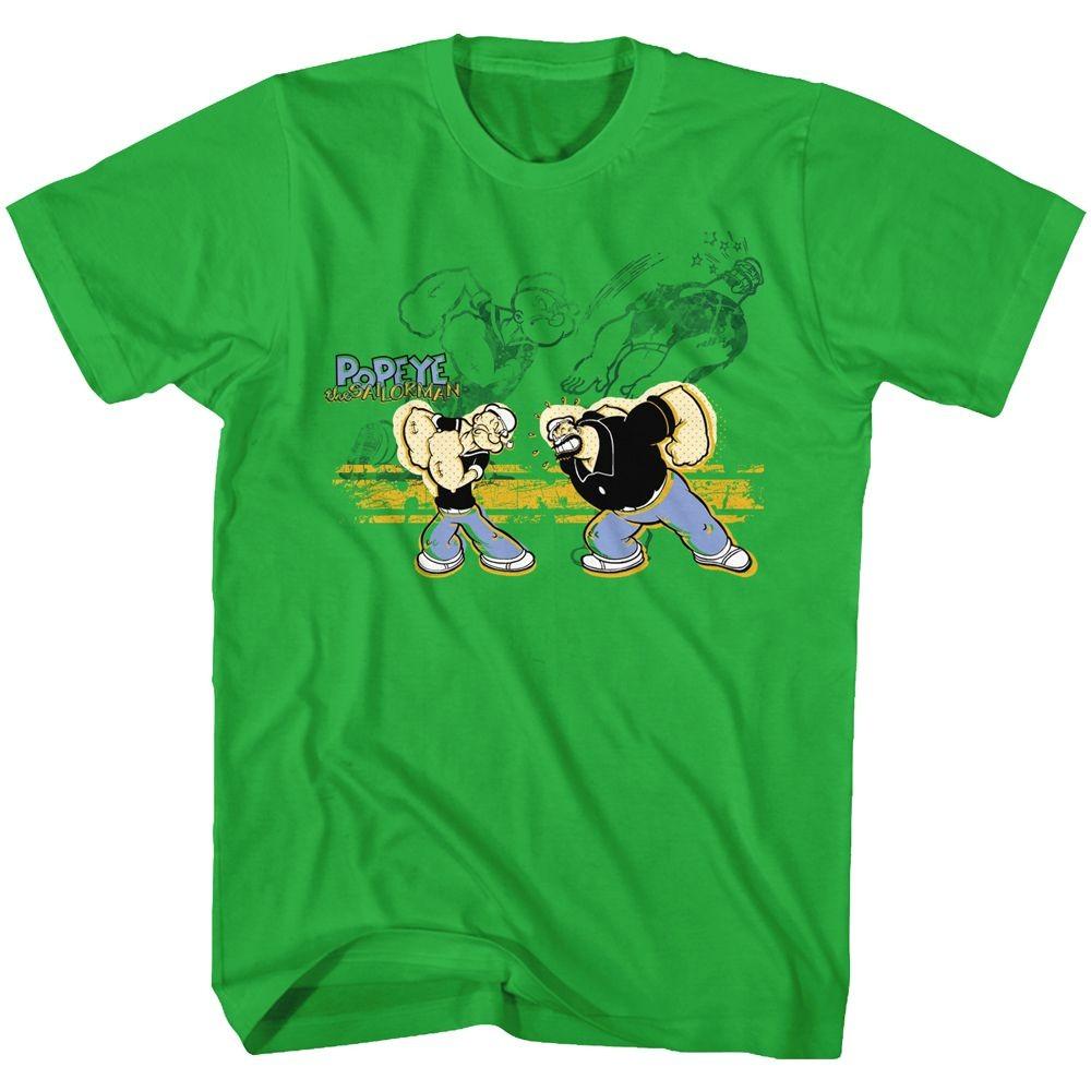Popeye Punch Kelly Comics Shirt L