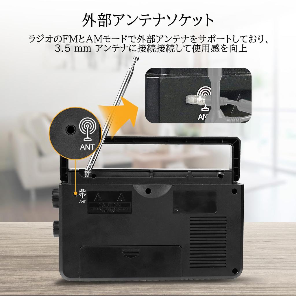 Retekess TR638 Přenosné Malé Krátkovlnné Přenosné Digitální AM FM LCD Nastavitelné Zámek Karta Duální Napájení Vysoké Velké Ideální Dárek pro Seniory Rádio,