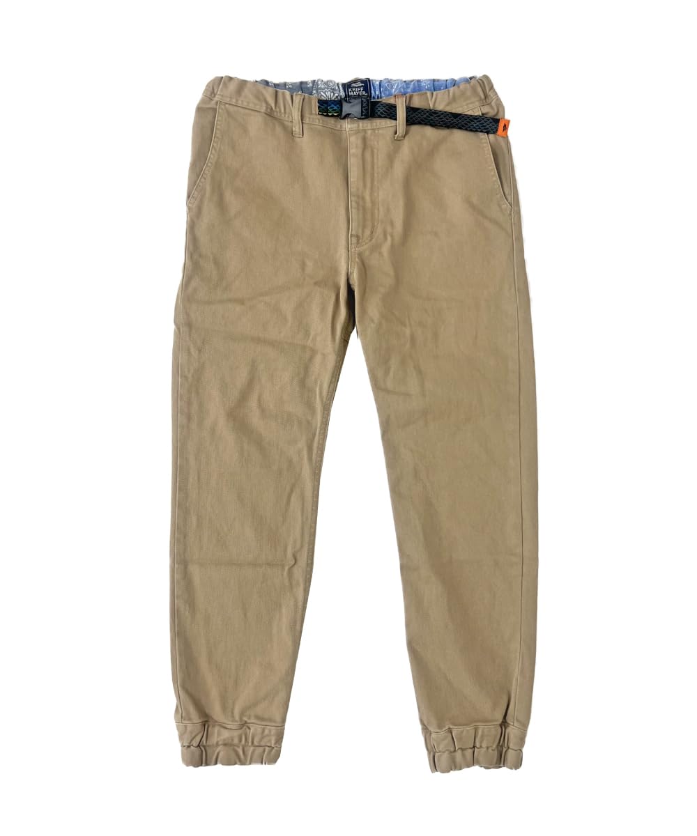 

Cliff Mayer Men s Stretch Twill Climbing Jogger Pants 1924005 (XXL, Size 51: Sand)