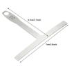 Guitar Neck Notched Straight Edge Builder, 9Pcs Set With Under String Radius Gauge, Stainless Steel, Improve Playability
