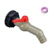IBC Outlet Tap Tank Accessories Tap Ball Valve 1inch Adapter Coarse Thread Outlet Tap for IBC Container Water Tank
