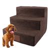 Pet Dog Cat 3 Steps Ladder Stairs Anti-slip Removable Bed Stairs Pet Products