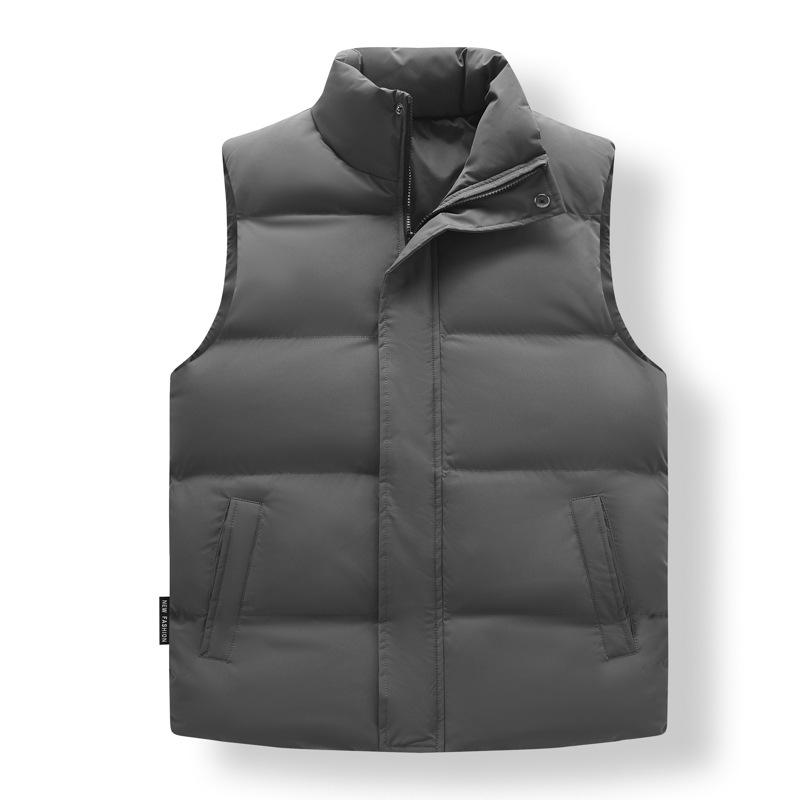 Autumn and winter mainly promote the vest men's handsome trend vest thermal vest youth sleeveless sports jacket vest