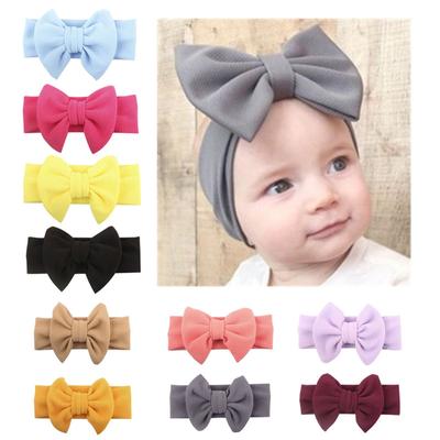 Dívky Baby Batole Princezna Luk Čelenka Páska do vlasů Příslušenství Pokrývky hlavy