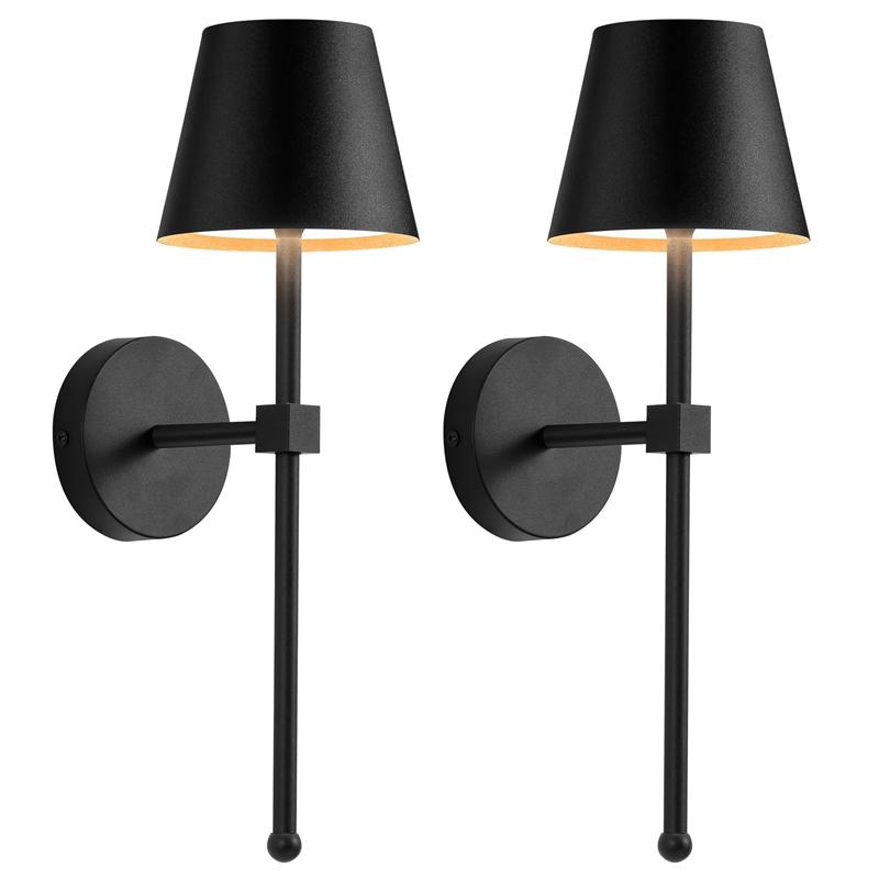 New LED Recharge Wall Lamp Simple Removable Wireless Wall Decor for Bedroom Bedside Decoration Atmospheric Wall Lights