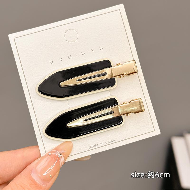 Fashion Bow, Duckbill Clip, Small Fresh Hairpin, Headgear, High-End Hairpin, Bangs, Side Clip.