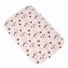 Polyester Fabric Washable Dog Urine Pad Leak Resistant Leak Proof Pet Mat  House Training