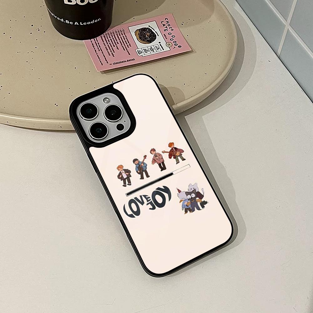 

Lovejoy-Band Phone Case for Iphone 17 16 15 14 Air 13 12 11 Pro Max Mini Plus Fundas Shell PC+TPU Cover iPhone 16 Pro Max
