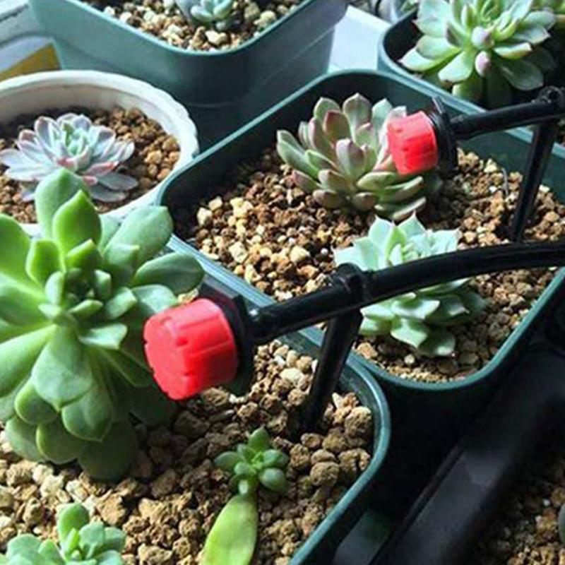 Drip Irrigation Sprinkler Heads Precision Sprinkler Drip Head 100pcs Drip Irrigation Emitters Dripper Head Adjustable Drip United States