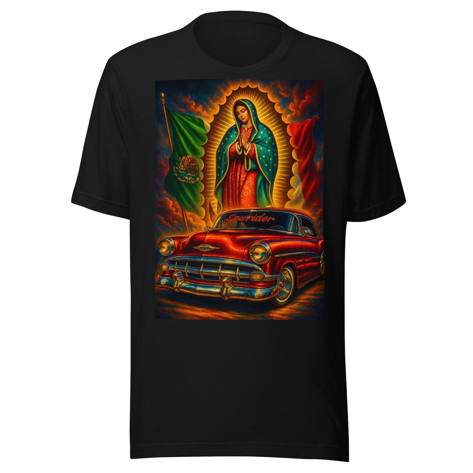 The Virgin and the Lowrider Unisex t-shirt S