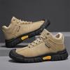 Men's Shoes Four Seasons Non-slip Wear-resistant High-top Hiking Shoes Fashion British Casual Shoes Outdoor Tooling Shoes