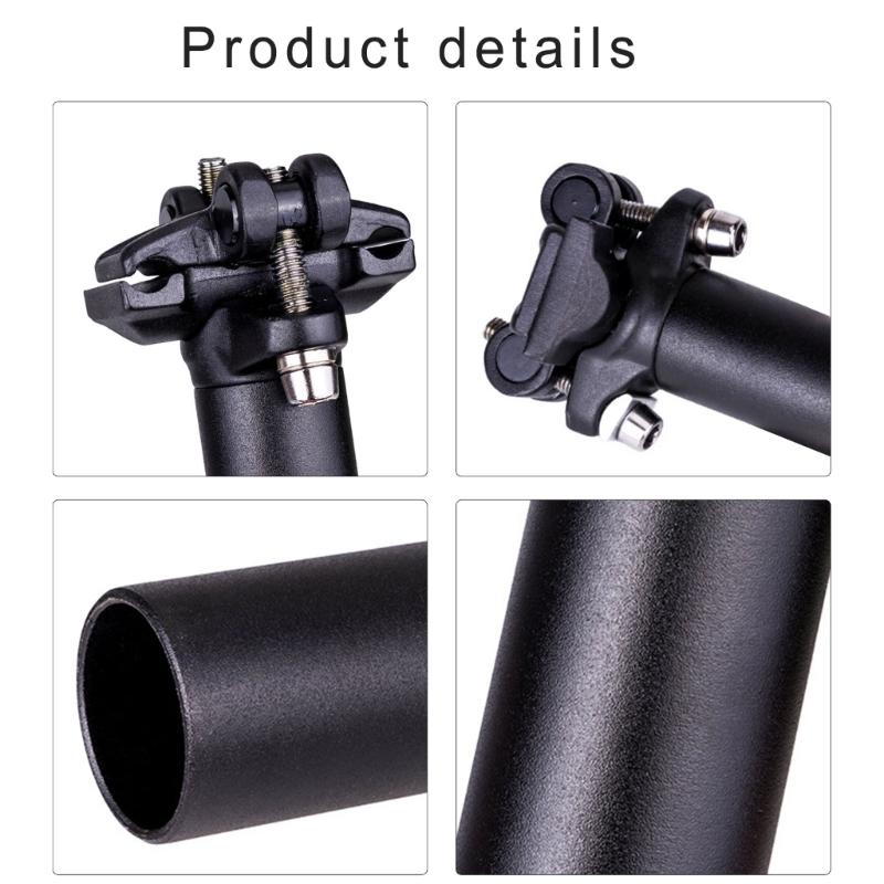 Aluminum Alloy 27.2mm 30.90mm 31.6mm Bicycles Seats Post Length 350mm for Mountain Bicycles Fixed Gear Bicycles Seatpost