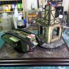 1/35 Scale Dioramas Table Building Model Ruins Warfare Burning Buildings Models