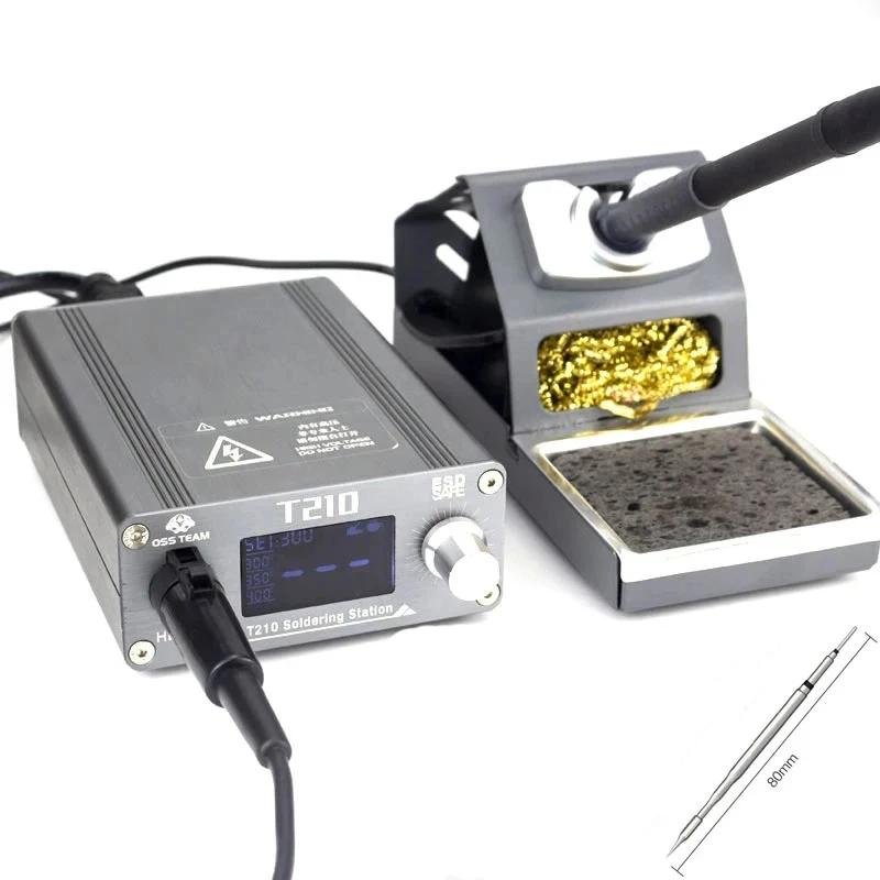 OSS T115 T210 T245 Soldering Station Professional Soldering Iron Tips Stand for Cell Phone Repair Welding Mechanic Tools Kit Set