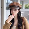 New Autumn and Winter Octagonal Hat Children Internet Celebrity Painter Beret Duck Tongue Versatile Face Small Tide Cap