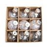 9pcs DIY Painted Christmas Hanging Balls 6cm Merry Christmas Decor  Holiday Festive