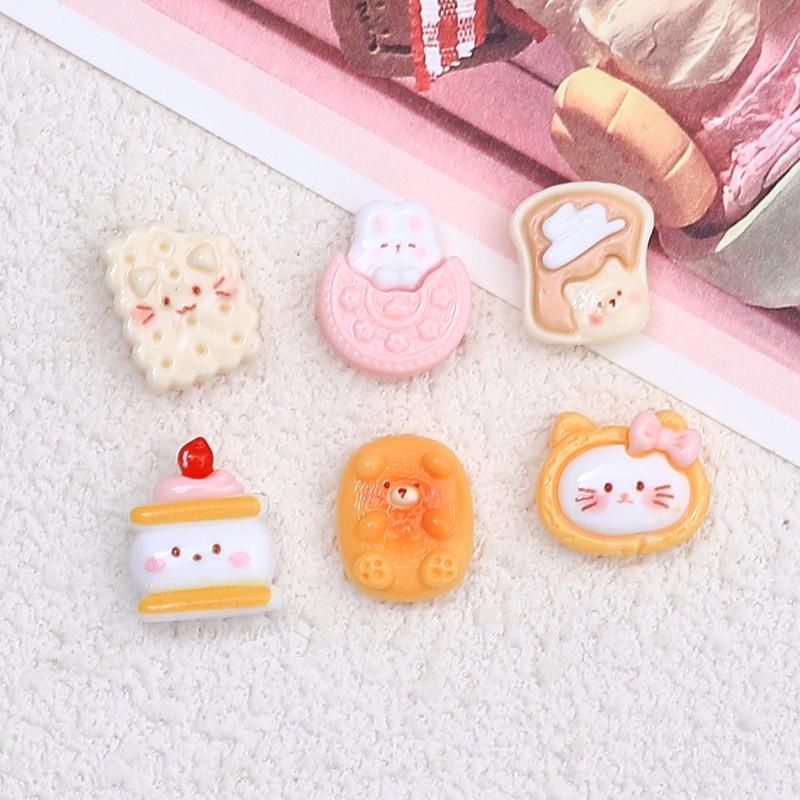 Mini Animal DIY Charms Set: Hair Clips, Cream Glue, Crocs Charms, Resin Accessories
