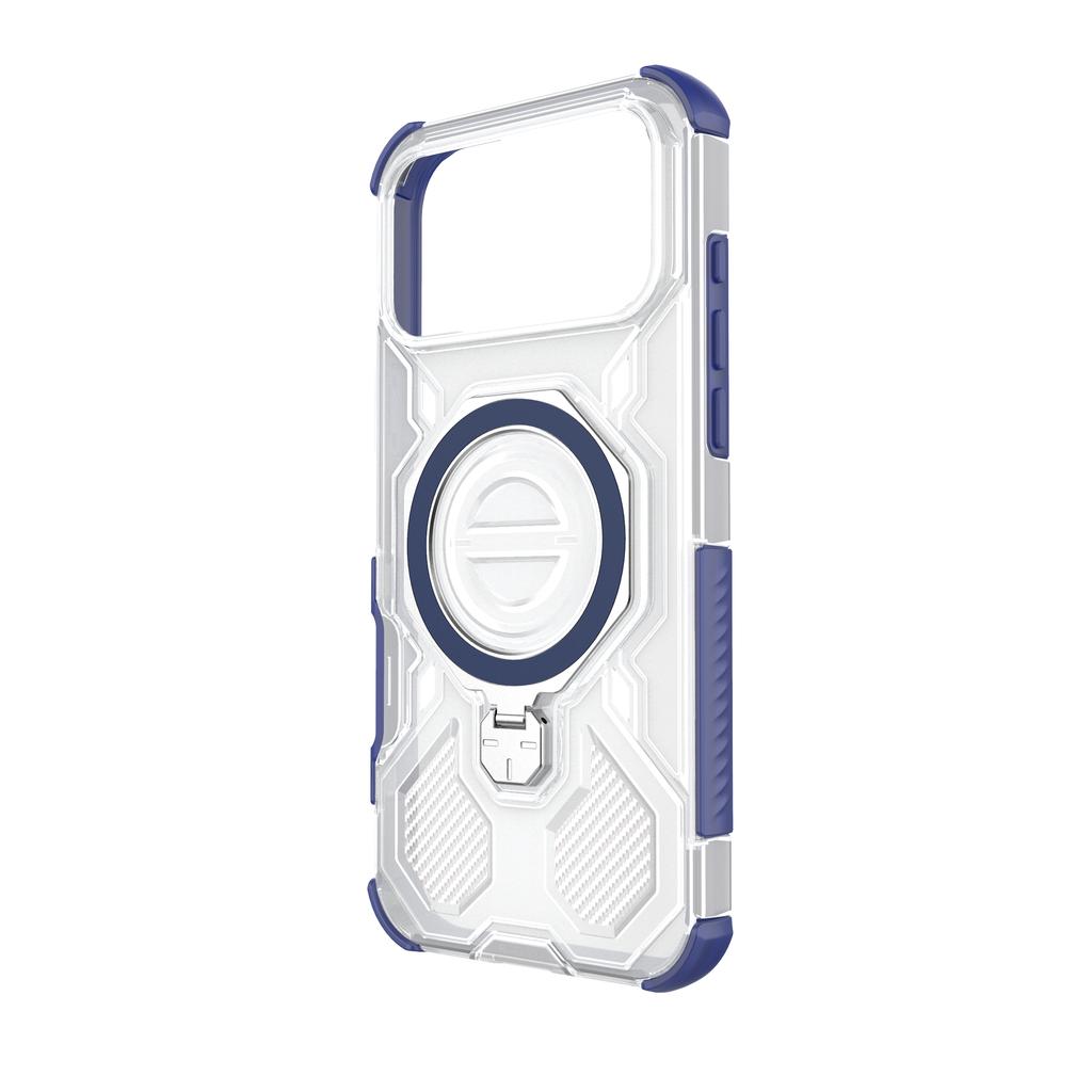 For Mobile Phone Cases, Magnetic With Ring Kickstand Military Grade Drop Heavy Duty Rugged Bumper Non-Slip