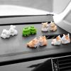 Cute Kissing Animals Car Decor Adorable Dashboard Figurine For Windshield Rearview Mirror Funny Couple Statue Car Accessories