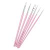 6pcs Flat And Pointed Watercolor Paint Brush Set Clay Sculpting Tool Set For Watercolor Painting