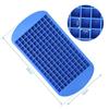 160 Mřížková mini silikonová miska na led Kostky ledu Skládací forma na led Lamač ledu Mřížka na led Malá čtvercová forma Výrobník ledu Silikonová forma