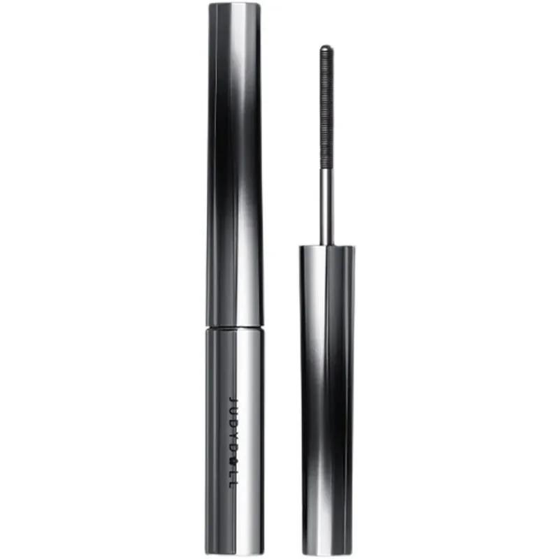 Judydoll Mascara Tubo in Acciaio Impermeabile Sottile Senza Macchie Marrone Arricciante Metallo Piccolo Tubo Argentato Mascara
