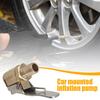 Portable Inflatable Pump Connector for Car Tire Air Chuck Compressor Can Be Deflated Valve Adapter Tire Inflator Tire Chuck
