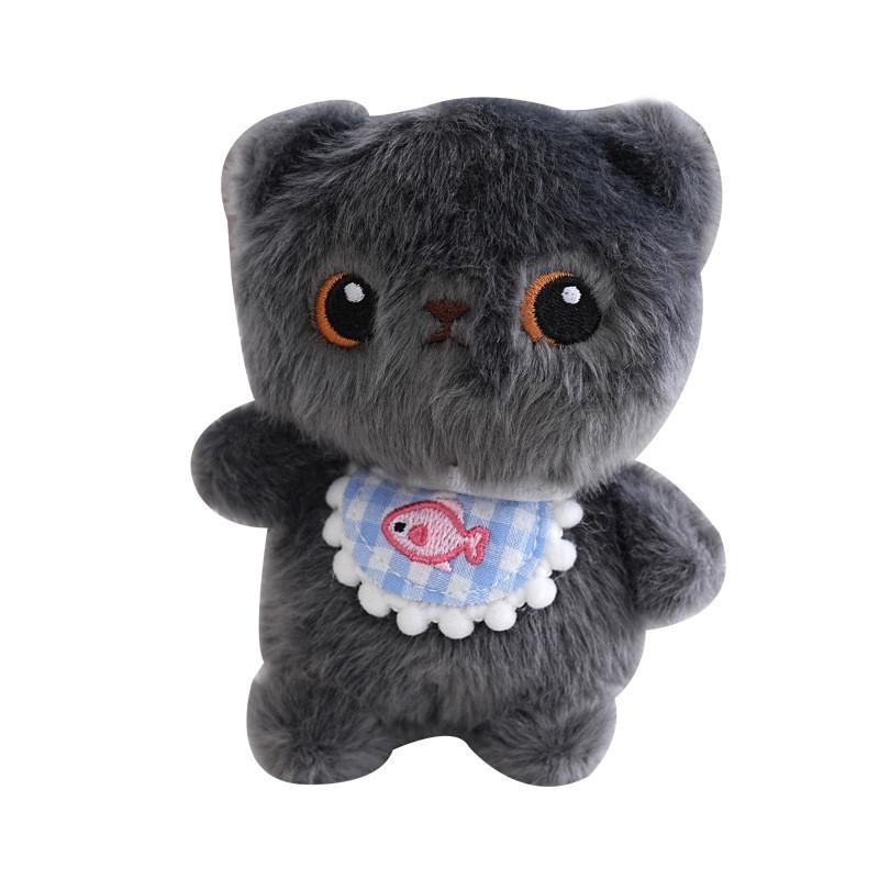 Plush Cat Keychain With Pp Cotton Filling For Kids And Adults