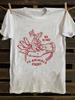 Unisexs Retro Punk Rock Pattern Tshirt Soft Round Neck Tshirt With Chain Animal Design Suitable For Animal Rights Advocates