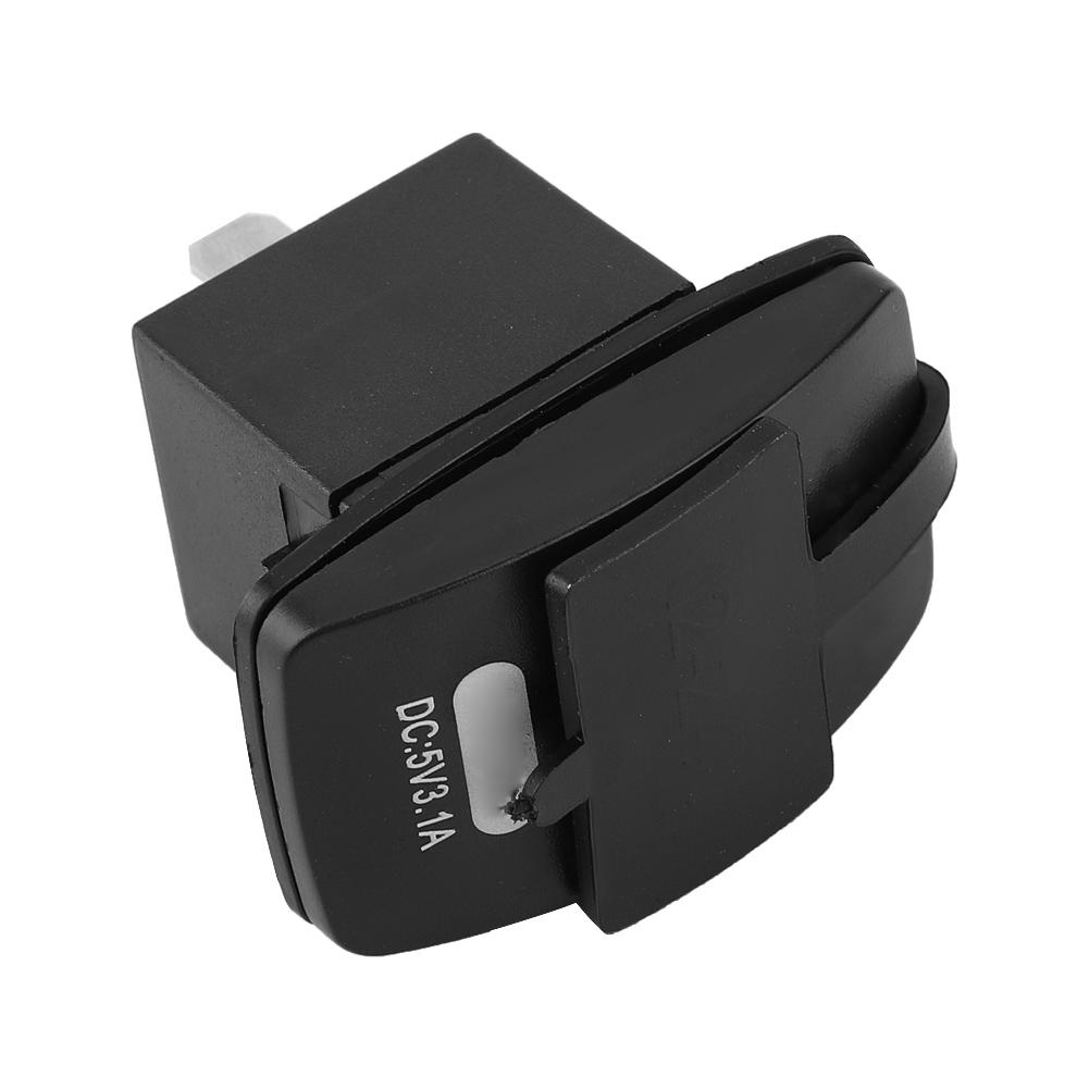 Waterproof Dual USB Charger Socket Power Outlet 3.1A for Car Boat Mobile