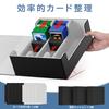 Mlikero Deck Case, Large Capacity, Holds 1800 Cards, Magnetic Trading Card Case, Storage Box, Includes 10 Dividers and 3 Foam Plugs, Compatible with Y