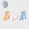 3pairs/lot 6 Colored Of Net Eye Non-slip Baby Girl Sock Hollow-out Breathable Thin Infant Girl Cotton Socks Children's Socks Kit
