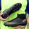 2025 New High-top Football Shoes AG Long Nails TF Broken Nails Youth Men's and Women's Shoes Training Competition Sports Shoes