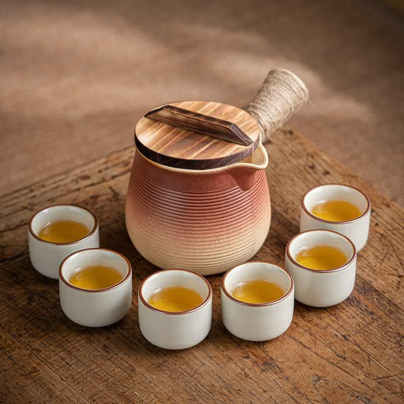 ZISIZ Large Capacity Stove-side Tea & Milk Pot