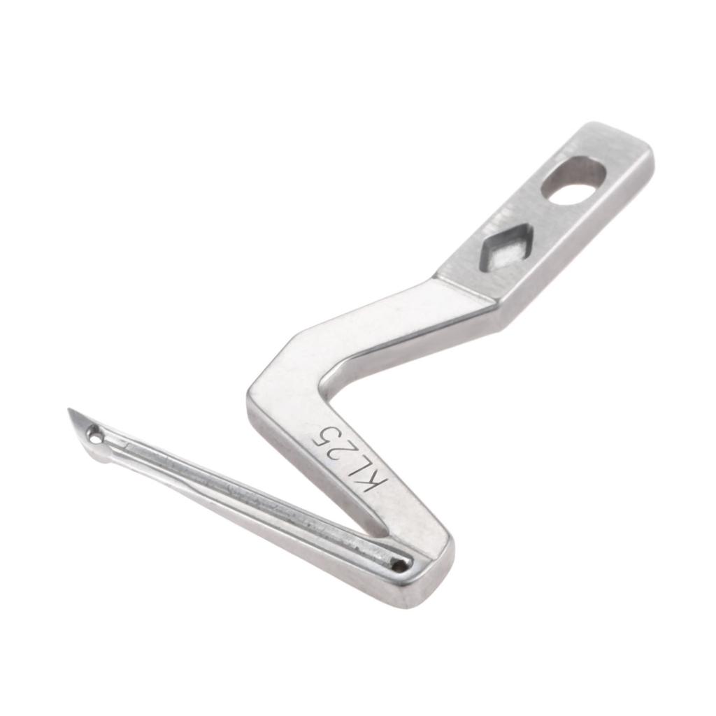 DRELD 1pc Steel 737/747/757 Overlock Industrial Sewing Machine Looper Lower Looper KL25 Upper Looper LP26 Sewing Tools