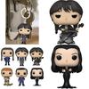 Collectible Addams Family Wednesday Keychain High Quality Acrylic Figure Gift