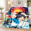 Manta de Flanela Movel de Howl Macia Quente Aconchegante Para Sofá Cama Uso Interno Casa Quarto