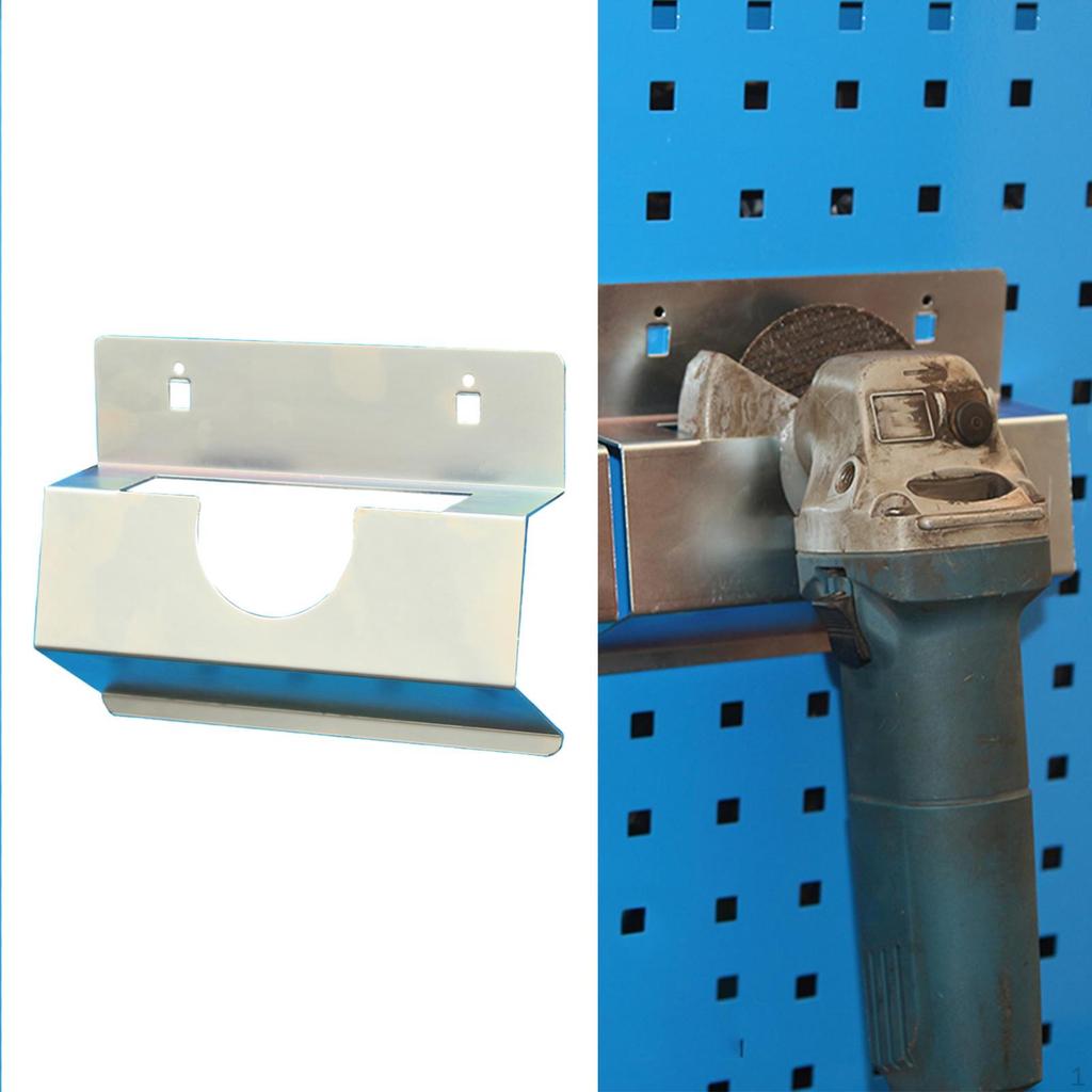Angle Grinder Holder Hanging Organizer Bracket Sturdy, Iron Portable, Power Tool Storage Rack, for
