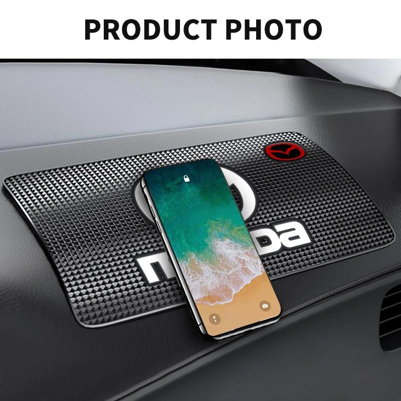 Covoraș Anti-Alunecare din Silicagel pentru Bord Mașină, Suport Telefon, Ochelari de Soare, Pad Anti-Alunecare pentru Mazda CX MX5 CX30 RX8 Miata Atenza Axela Accesorii