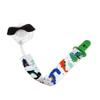 Pacifier Holder Clip Baby 3 Pack Cartoon Print Safe Secure Strap for Crawling Playtime and Walks Outdoor