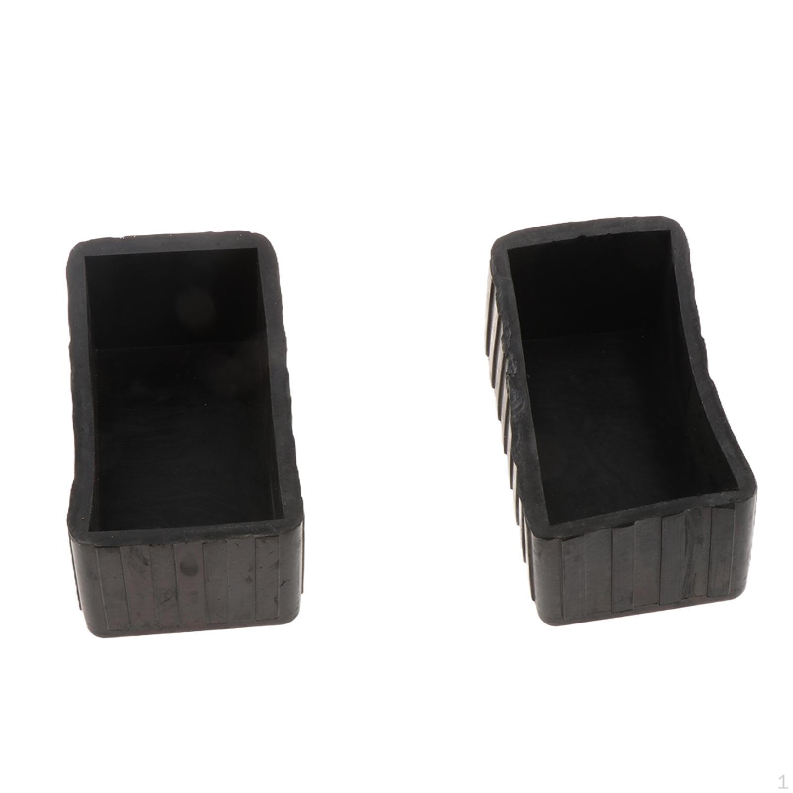 

2 шт. Торцевая крышка для тренировки ног, рукав для шланга, нескользящий для квартиры и дома Type E