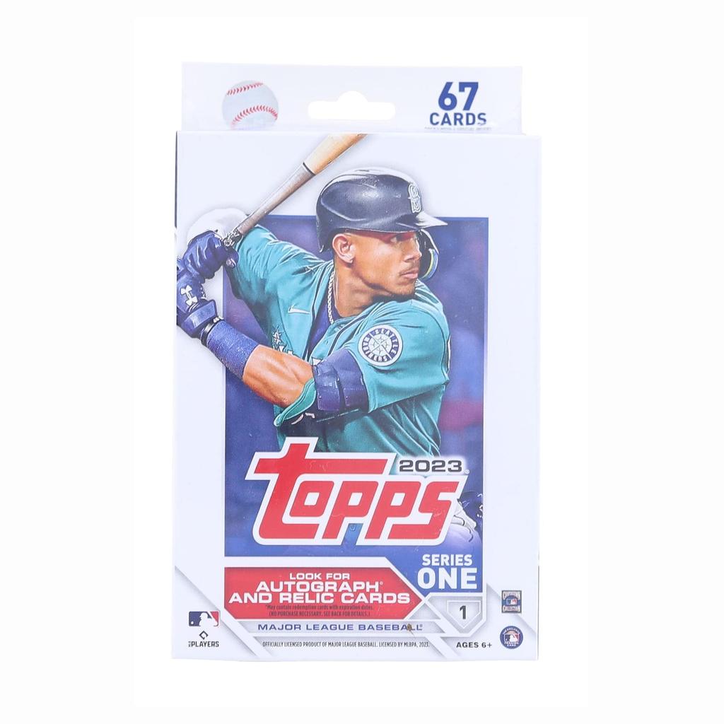 MLB 2023 Topps Series 1 Baseball Card Hanger Box Topps Series 1 Baseball Hanger Box Major League Baseball Cards