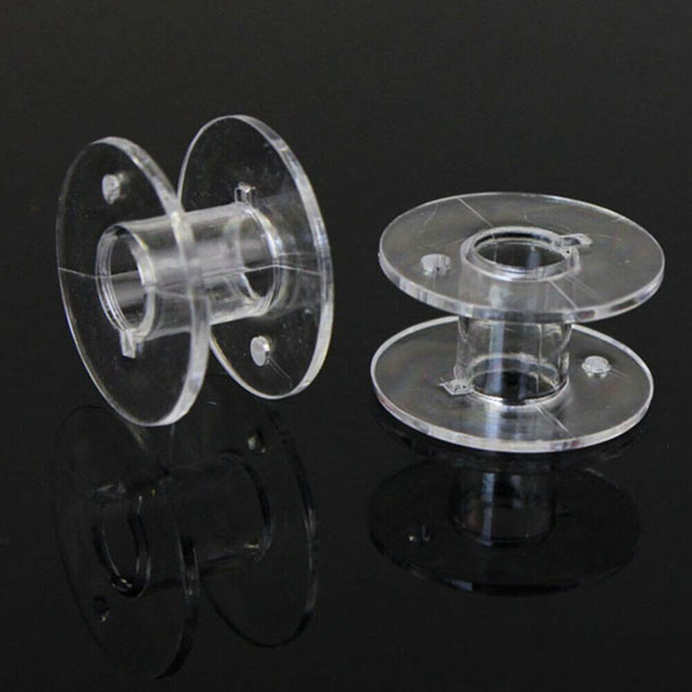 25 pz Nuove Bobine per Macchina da Cucire + Scatola di Plastica Per Brother Janome Singer