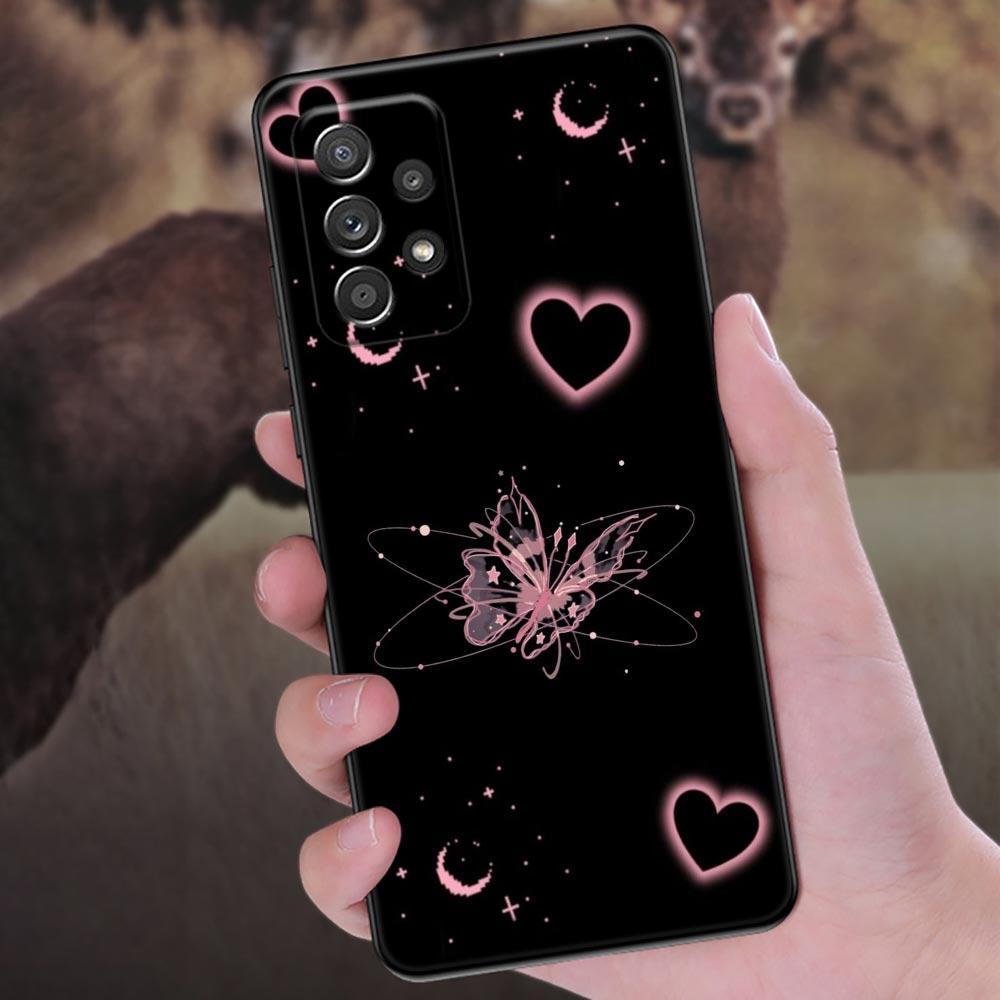 Butterfly Love Beautiful Funda For Samsung Galaxy A56 A55 A36 A26 A16 A54 A52 A72 A35 A34 A25 A21S A14 A06 Case Soft Phone Cover