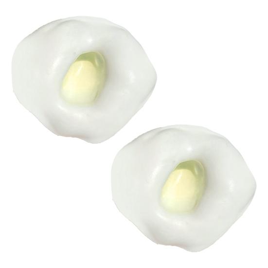 Yousheng 2Pcs Shapeable Stress Ball Toy Anxiety Relief Squeeze Ball Sensory Toy Kids Teens Adults Portable Soft TPR Colorful Ball Pinch Fidget Toy