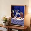 DIY Diamond Painting The Kissing Puppy Cross Stitch Kit Mosaic Art Diamond Painting Full Circle Diamond Home Decoration