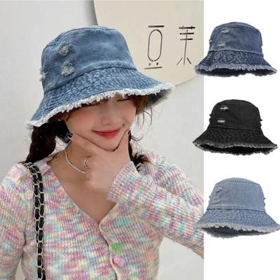 Wide Brim Bucket Hats Sun Protection Sunscreen Hat Fashion Fishermen Caps  Unisex