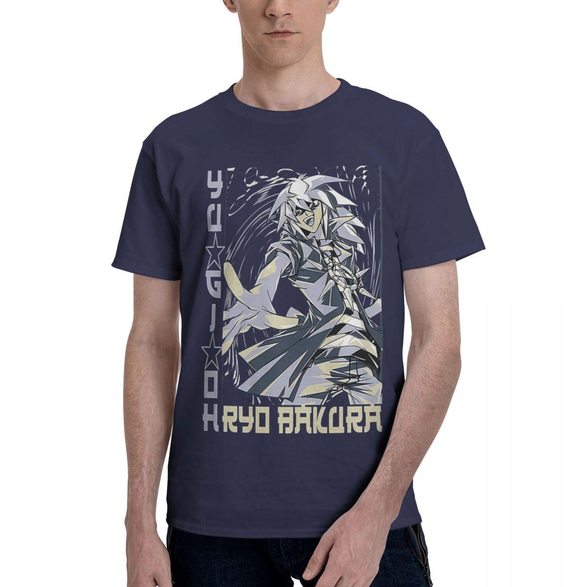 

Yu Gi Oh Ryo Bakura 100 Cotton Casual Breathable Confortable Top Mens TShirts Mens Wear 4XL