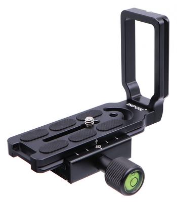 INPON 50mm Rýchloupínacia svorka Rýchloupínacia platňa Kompatibilná s guľovými hlavami a ďalšími + L-tvarovaná súprava, Kompatibilná s Arca-Swiss, Statívy, Hlavy,