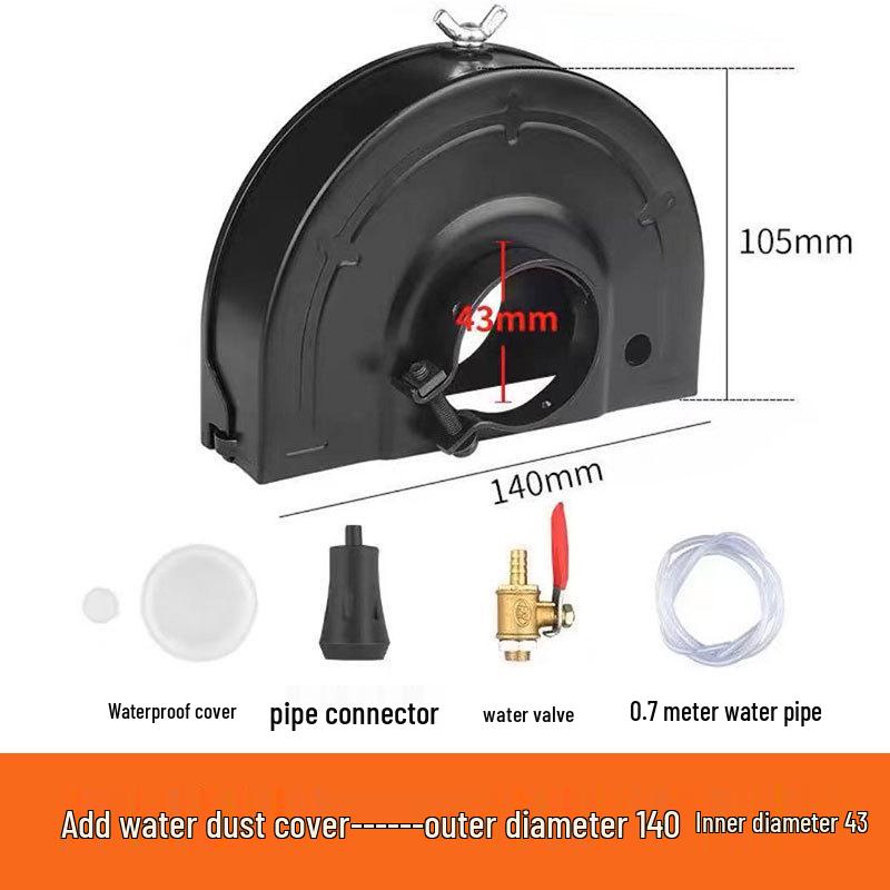 Thickened Angle Grinder Dust Guard for 100/125 Type Wheels